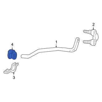 Audi OE - Front Suspension Stabilizer Bar Bushing