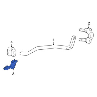 Audi OE - Front Suspension Stabilizer Bar Mount