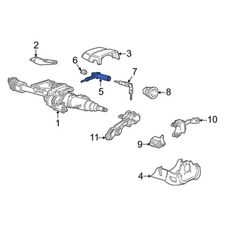 Audi OE - Ignition Lock Housing