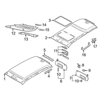 Audi OE - Roof - Interior Trim