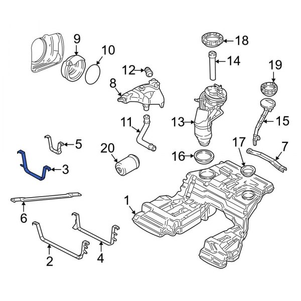 Fuel Tank Bracket