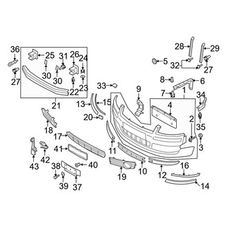 Audi OE - Front Bumper - Bumper & Components (4.2L)