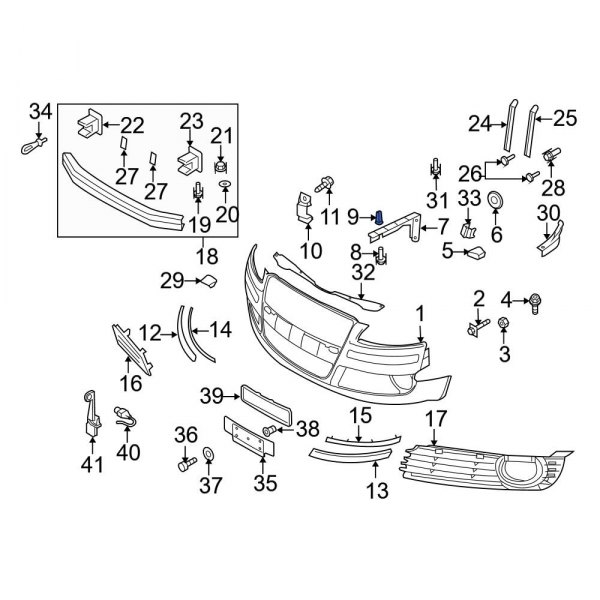 Bumper Guide Nut