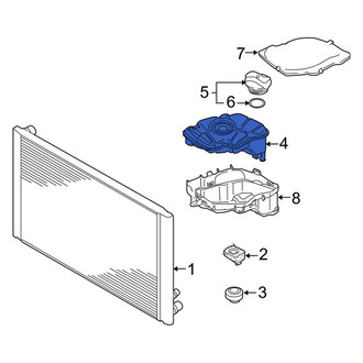 Audi OE - Engine Coolant Reservoir