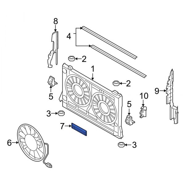 Radiator Shutter Assembly