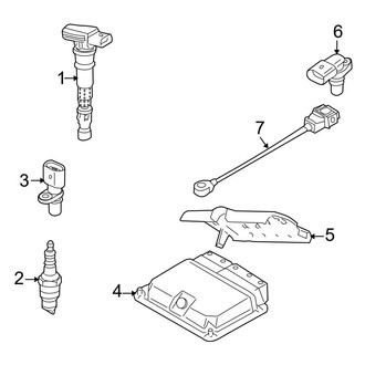 Audi OE - Electrical - Ignition System (Base / L 4.2L Gas)