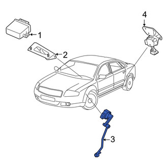 Audi OE - Front Right Headlight Level Sensor