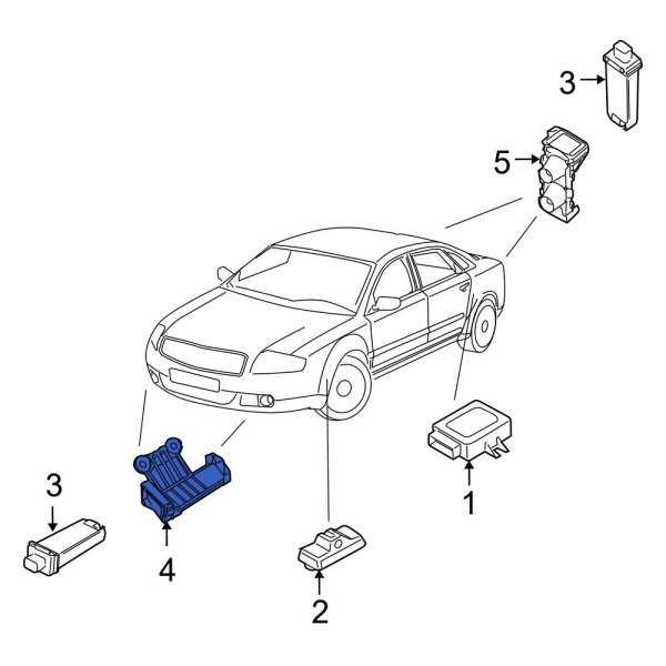 Tire Pressure Monitoring System (TPMS) Antenna Bracket