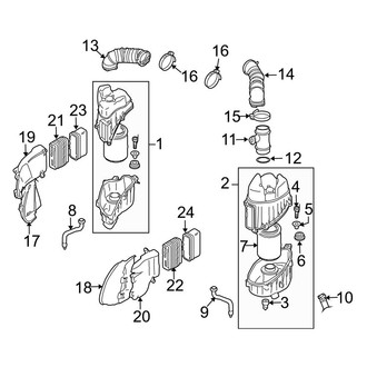 Audi OE - Engine / Transaxle - Air Intake
