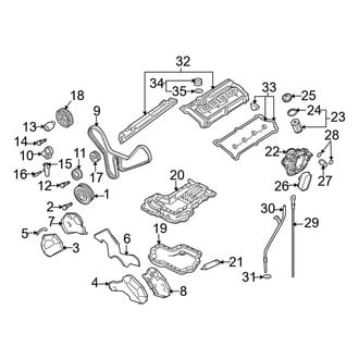 Audi OE - Engine / Transaxle - Engine Parts (4.2L)