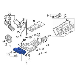 Audi OE - Lower Engine Oil Pan