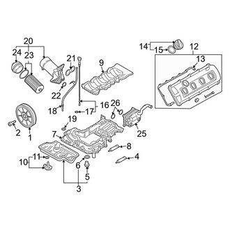 Audi OE - Engine / Transaxle - Engine Parts (4.2L Gas)