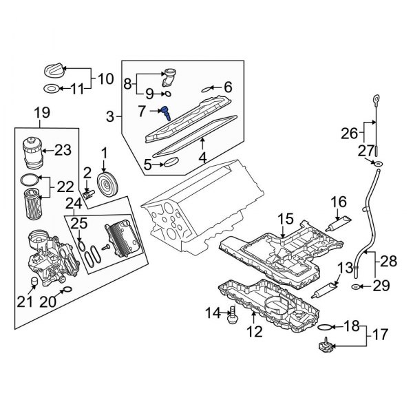 Engine Valve Cover Bolt