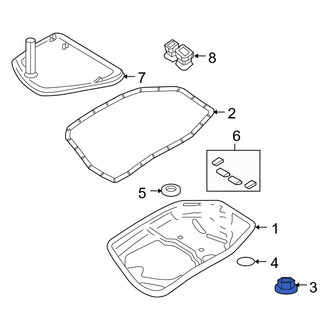 Audi OE - Transmission Drain Plug