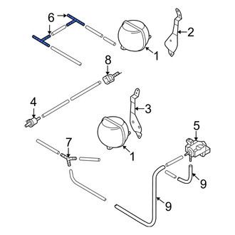 Audi OE - Vacuum Line Adapter