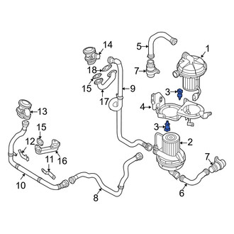 Audi OE - Secondary Air Injection Pump Mount