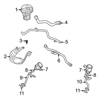 Audi OE - Secondary Air Injection Pump Mount