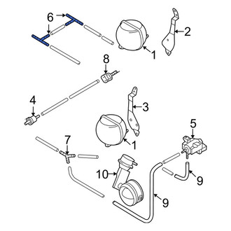 Audi OE - Vacuum Line Adapter