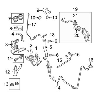 Audi OE - Emission System - Emission Components (A.I.R. Pump & Components)