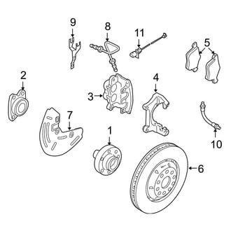 Audi OE - Front Suspension - Brake Components (385 x 36 mm Rotor)