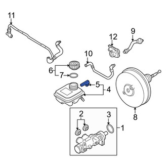 Audi OE - Brake Fluid Level Switch