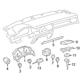 Audi OE - Instrument Panel - Cluster & Switches