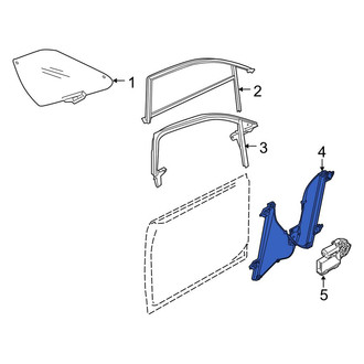 Audi OE - Front Right Window Regulator
