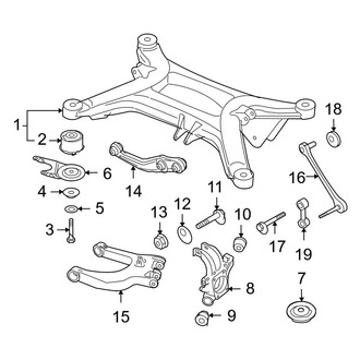 Audi OE - Rear Suspension - Suspension Components