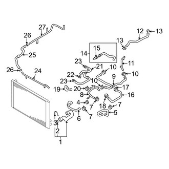Audi OE - Cooling - Hoses & Lines (Return, W/O Transmissionfer Case Cooler)