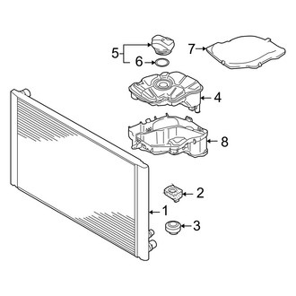 Audi OE - Cooling - Radiator & Components (Main)