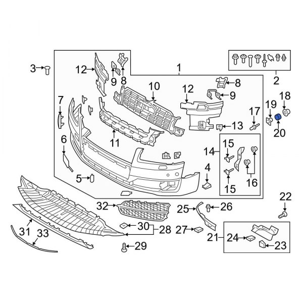 Bumper Guide Nut