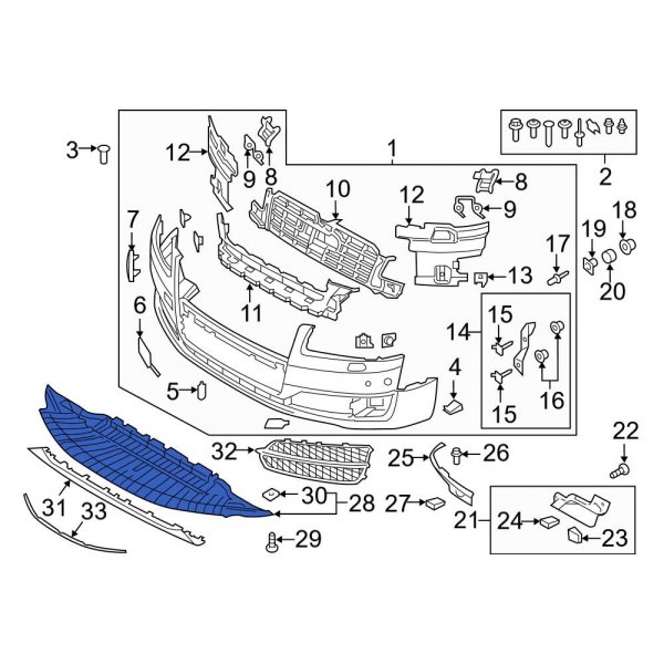 Bumper Splash Shield