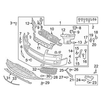 Audi OE - Front Bumper - Bumper & Components (Cover & Trim), (L Sport)