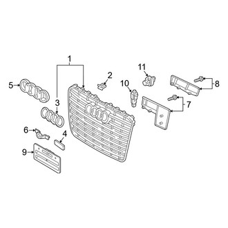 Audi OE - Grille & Components (L / L Sport)