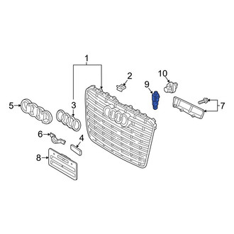 Audi OE - Ambient Air Temperature Sensor