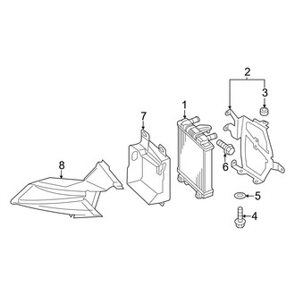 Audi OE - Cooling - Radiator & Components (Auxiliary), (L 3.0L)