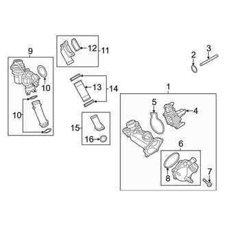 Audi OE - Cooling - Water Pump (Primary)