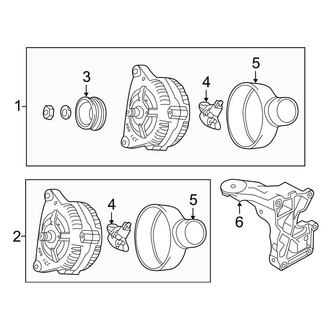 Audi OE - Electrical - Alternator (Base / L 4.2L)
