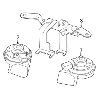 Audi OE - Electrical - Horn