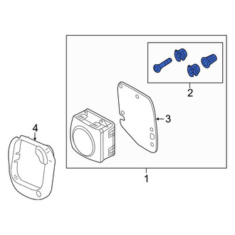 Audi OE - Cruise Control Distance Sensor Hardware Kit