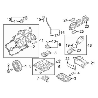 Audi OE - Engine / Transaxle - Engine Parts (3.0L)