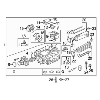 Audi OE - Engine / Transaxle - Supercharger & Components (3.0L)