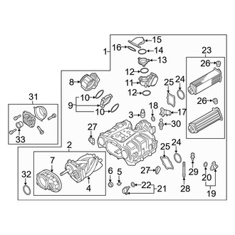 Audi OE - Engine / Transaxle - Supercharger & Components (3.0L)