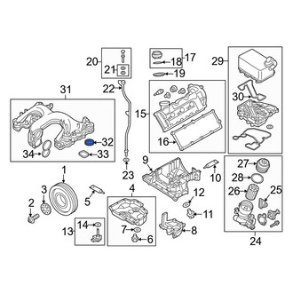 Audi OE - Engine Intake Manifold Gasket