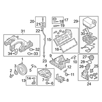 Audi OE - Engine / Transaxle - Engine Parts