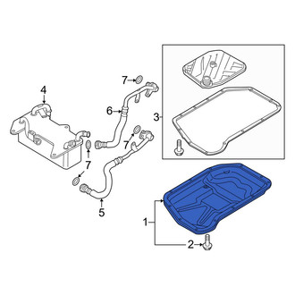Audi OE - Transmission Oil Pan