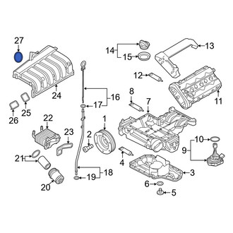 Audi OE - Engine Intake Manifold Gasket