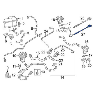 Audi OE - Rear Oxygen Sensor