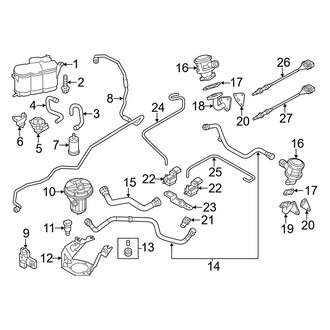 Audi OE - Emission System - Emission Components (4.2L)