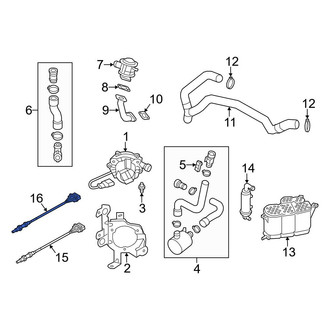Audi OE - Rear Oxygen Sensor